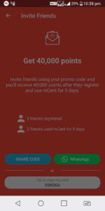 Free-recharge-tricks-mcent-browser-reffer-friends-get-40000-points