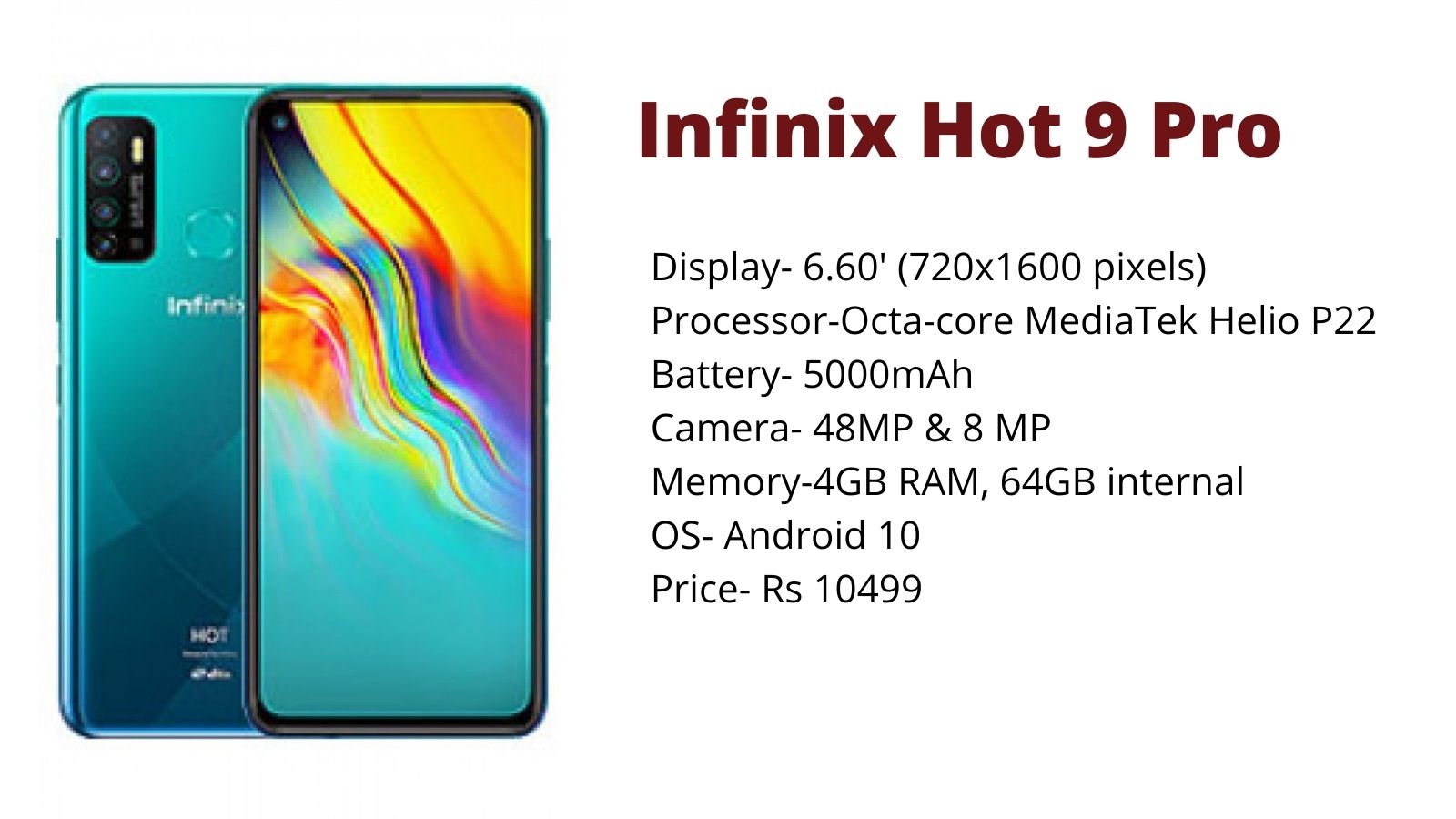 infinix-hot-9-pro-specifications-and-price