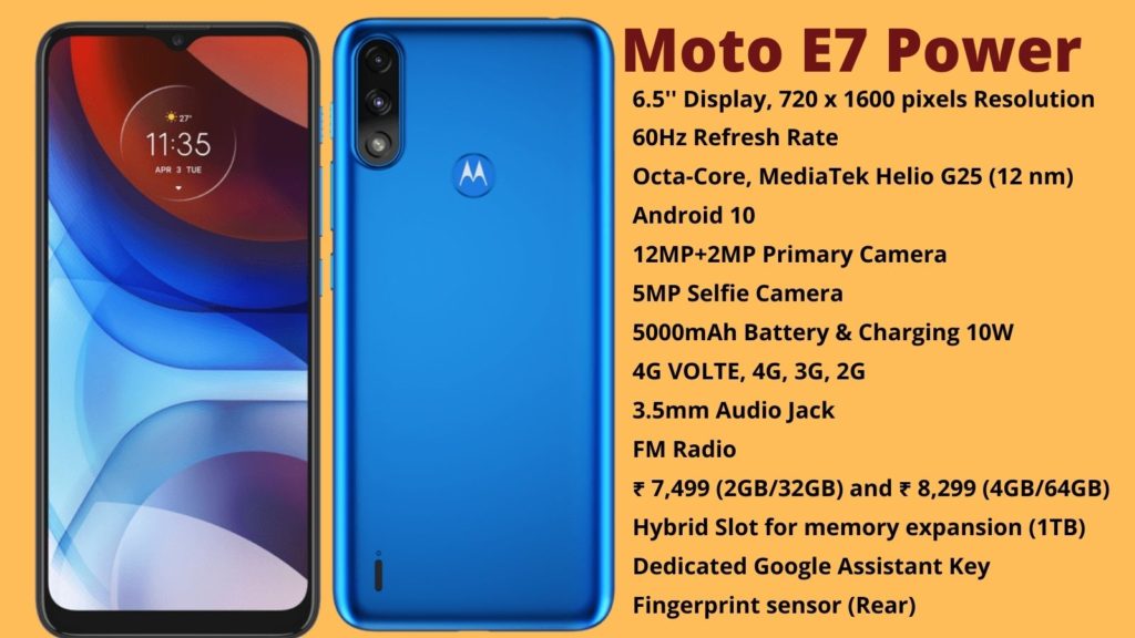 Moto-e7-power-price-and-specification