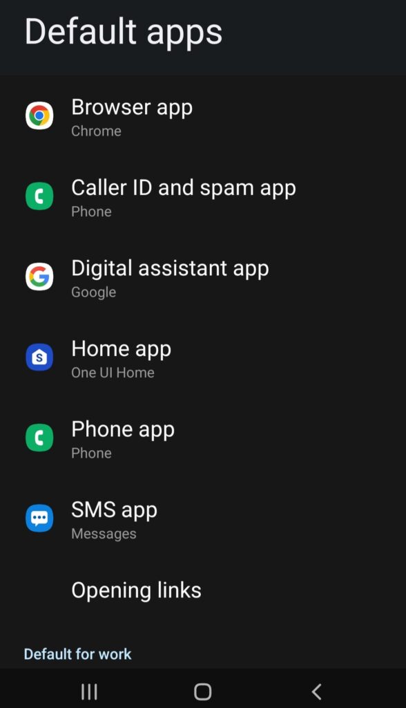 Change Default Apps On Your Android Phone