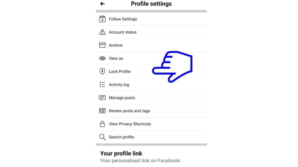 How to Lock Facebook Profile