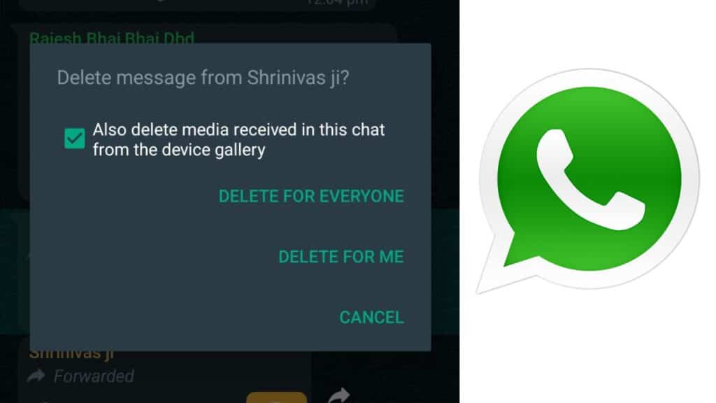 WhatsApp Group Admin Can Delete Message For Everyone